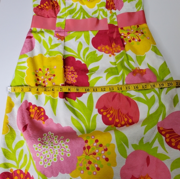Lilly Pulitzer Women’s Floral Print Strapless Dress Size 12 - Picture 8 of 8